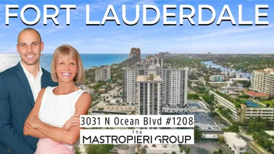Galt Ocean Terrace Fort Lauderdale Property Tour | 3031 N Ocean Terrace 1208